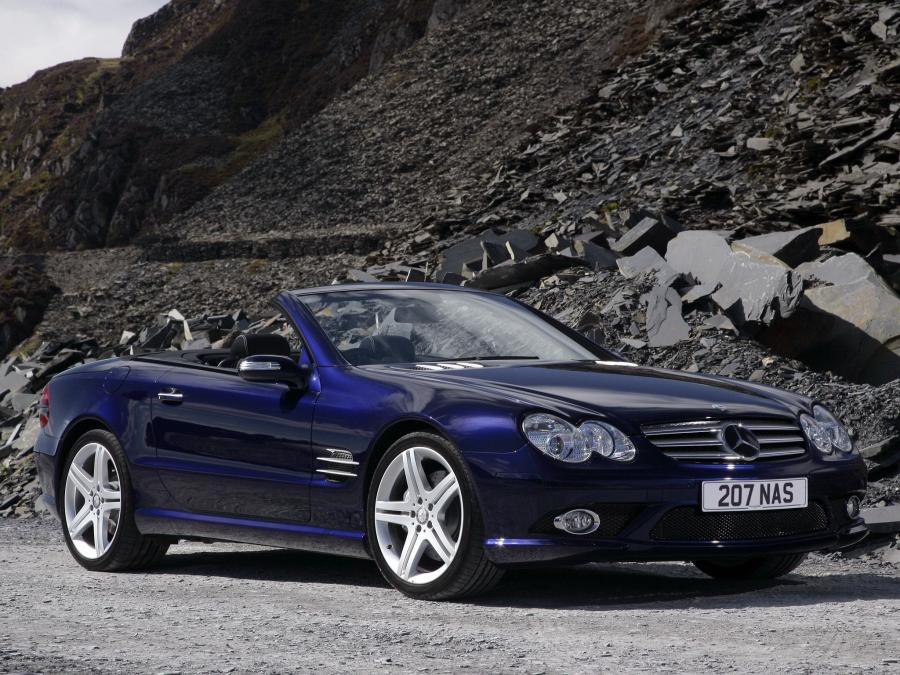  Mercedes-Benz SL500 Sports Package 2005 года  (UK) (фото 3 из 23)